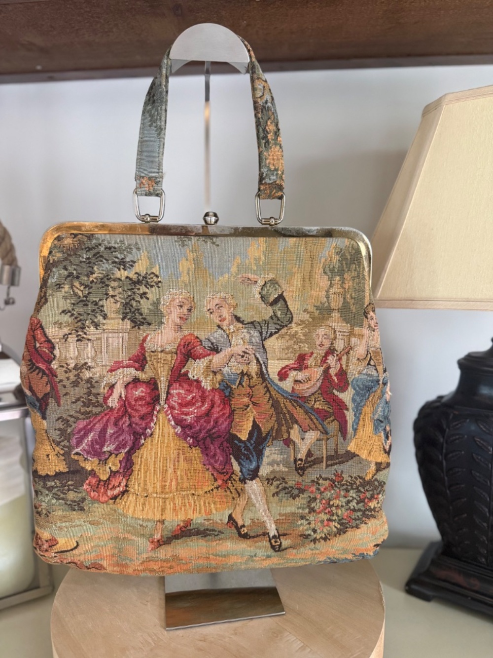 Vintage Tapestry Handbag - Julius Resnick (JR Florida)